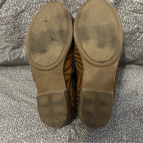 Tiger and Leopard Print Ankle Boots - Picture 9 of 9